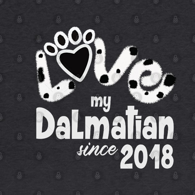 Love my dalmatian since 2018 by ArteriaMix